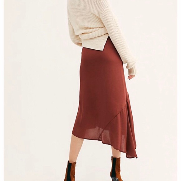 Free People Lola Asymmetrical Skirt - Picture 6 of 7